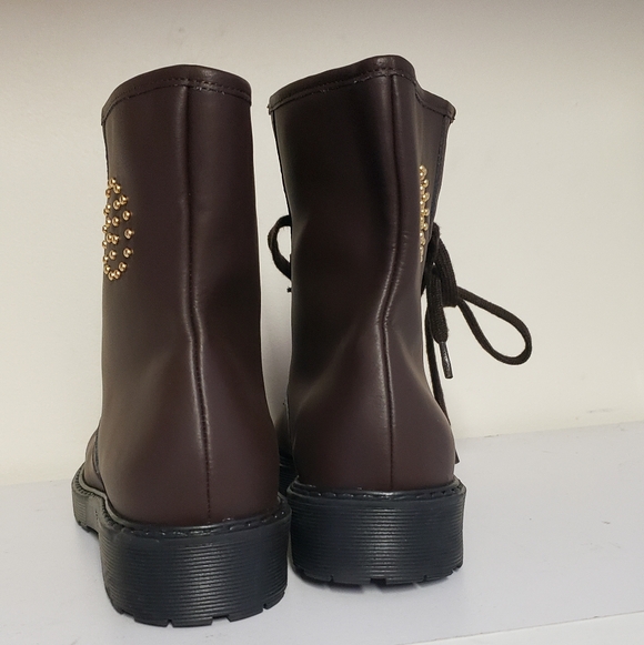 Valentino By Marip Valentino Combat Boots Womens - Picture 3 of 6